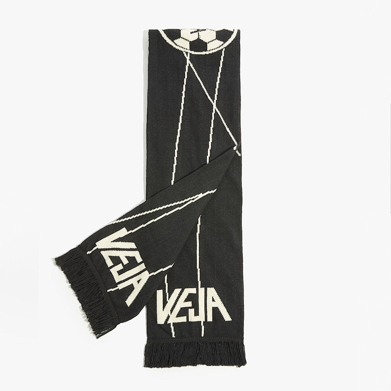 SCARF PANENKA COTTON BLACK 1
