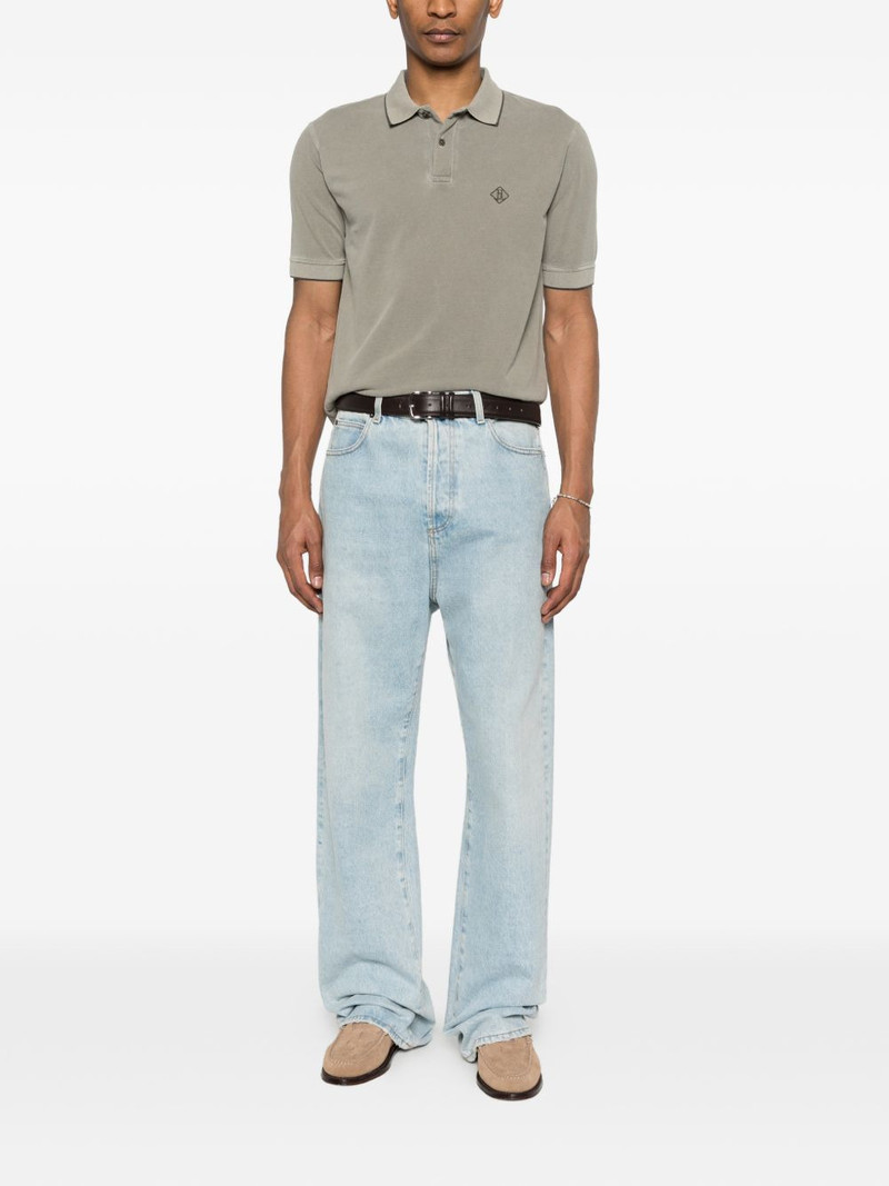Herno logo-embroidered polo shirt outlook