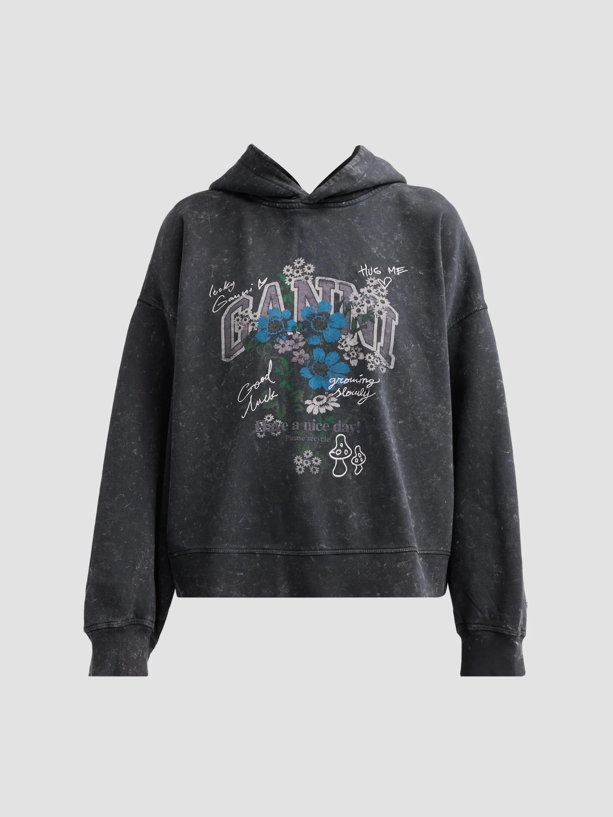 Women's Isoli Crop Hoodie - Phantom - 1