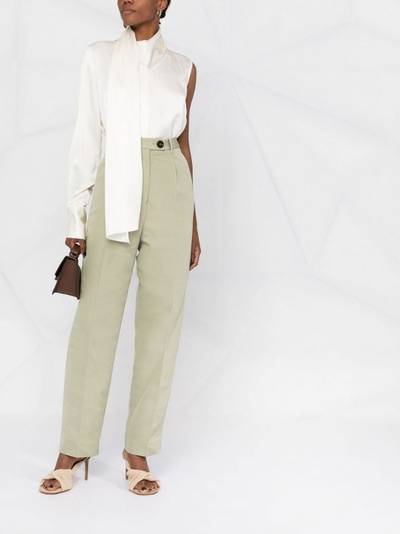 PETER DO high-waisted straight-leg trousers outlook