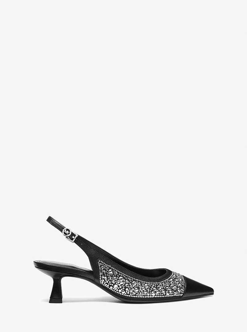 Amali Embellished Slingback Pump 1