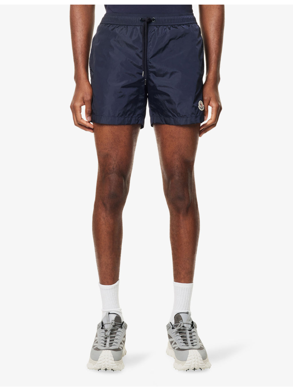 Logo-Patch Relaxed-Fit Swim Shorts - 3
