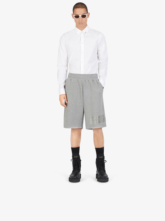 GIVENCHY SHORT PANTS IN LATEX BAND - 2
