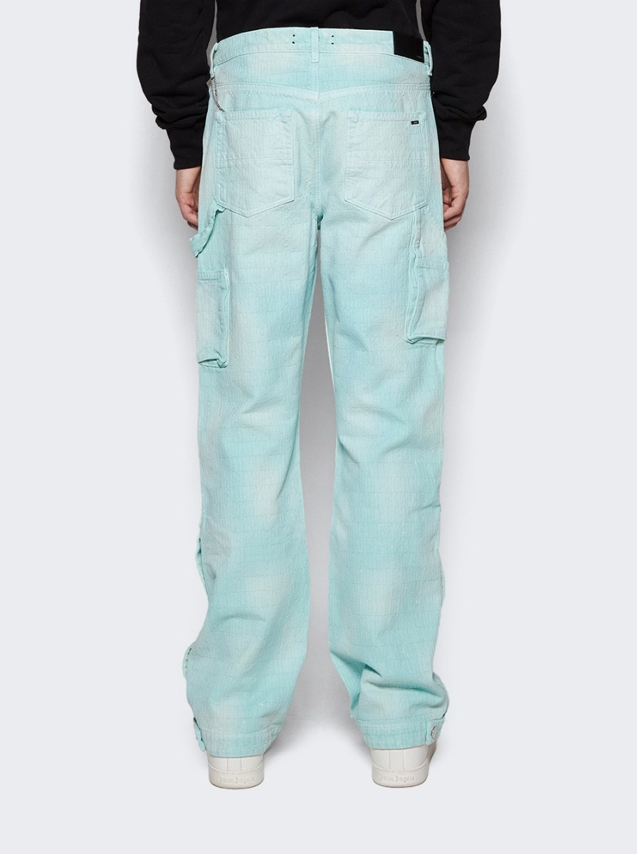 Jacquard Carpenter Jean Aqua - 5