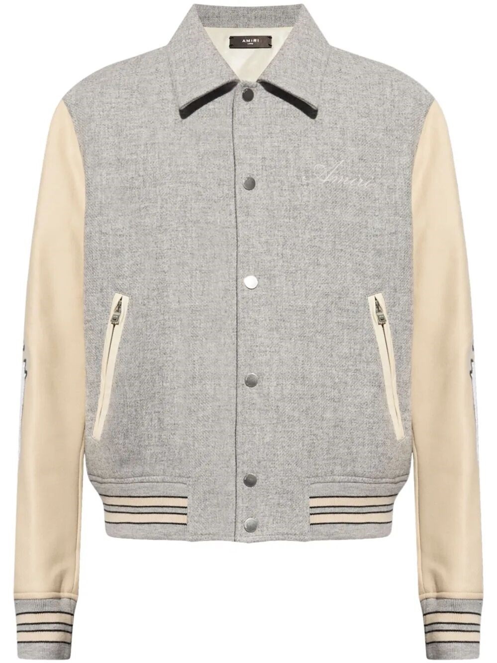 The BONES JACKET by AMIRI is a striking piece in the clothing category, expertly crafted in Italy. M - 1