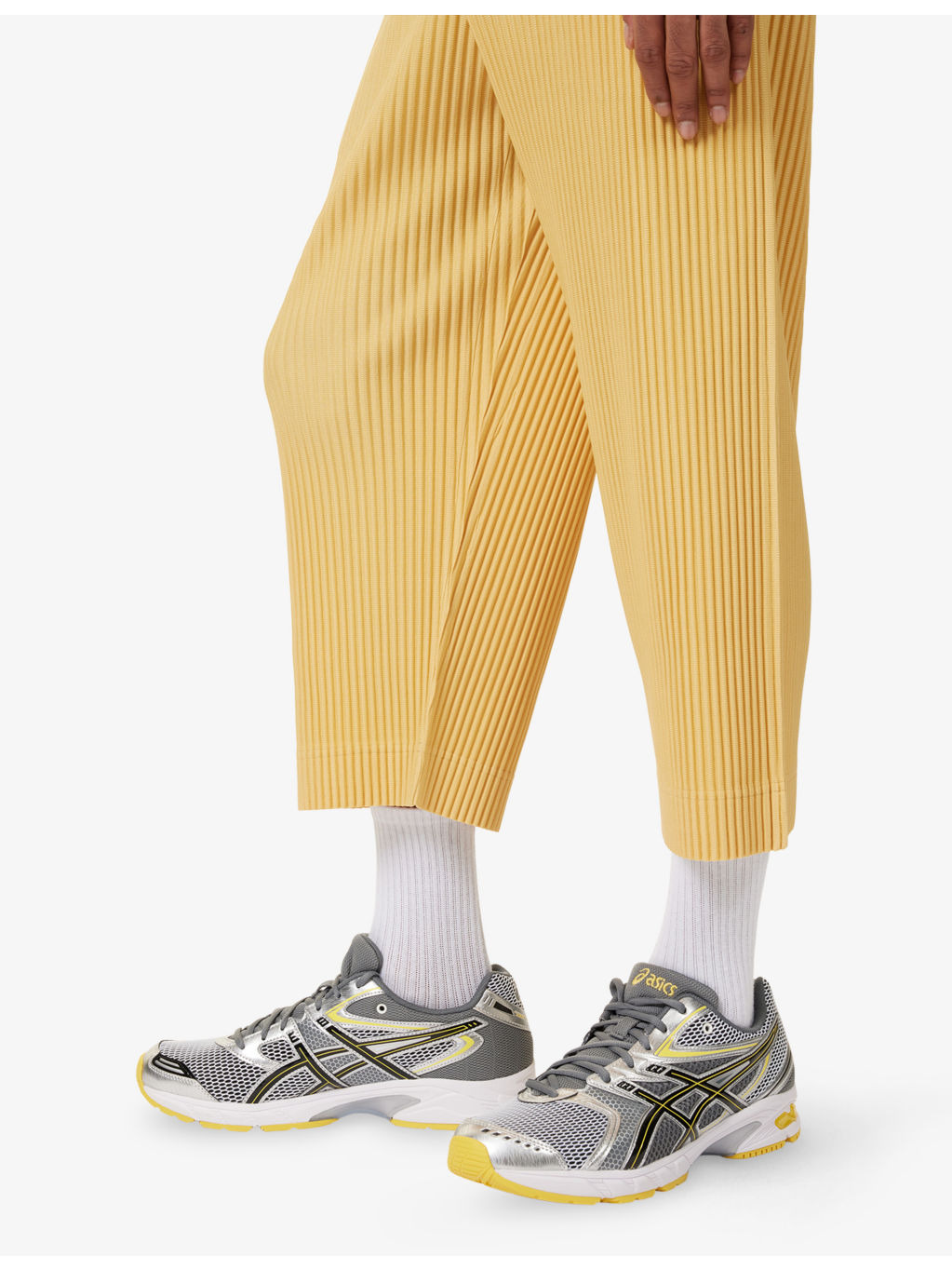 Monthly Colors: August Drawstring Knitted Trousers - 5