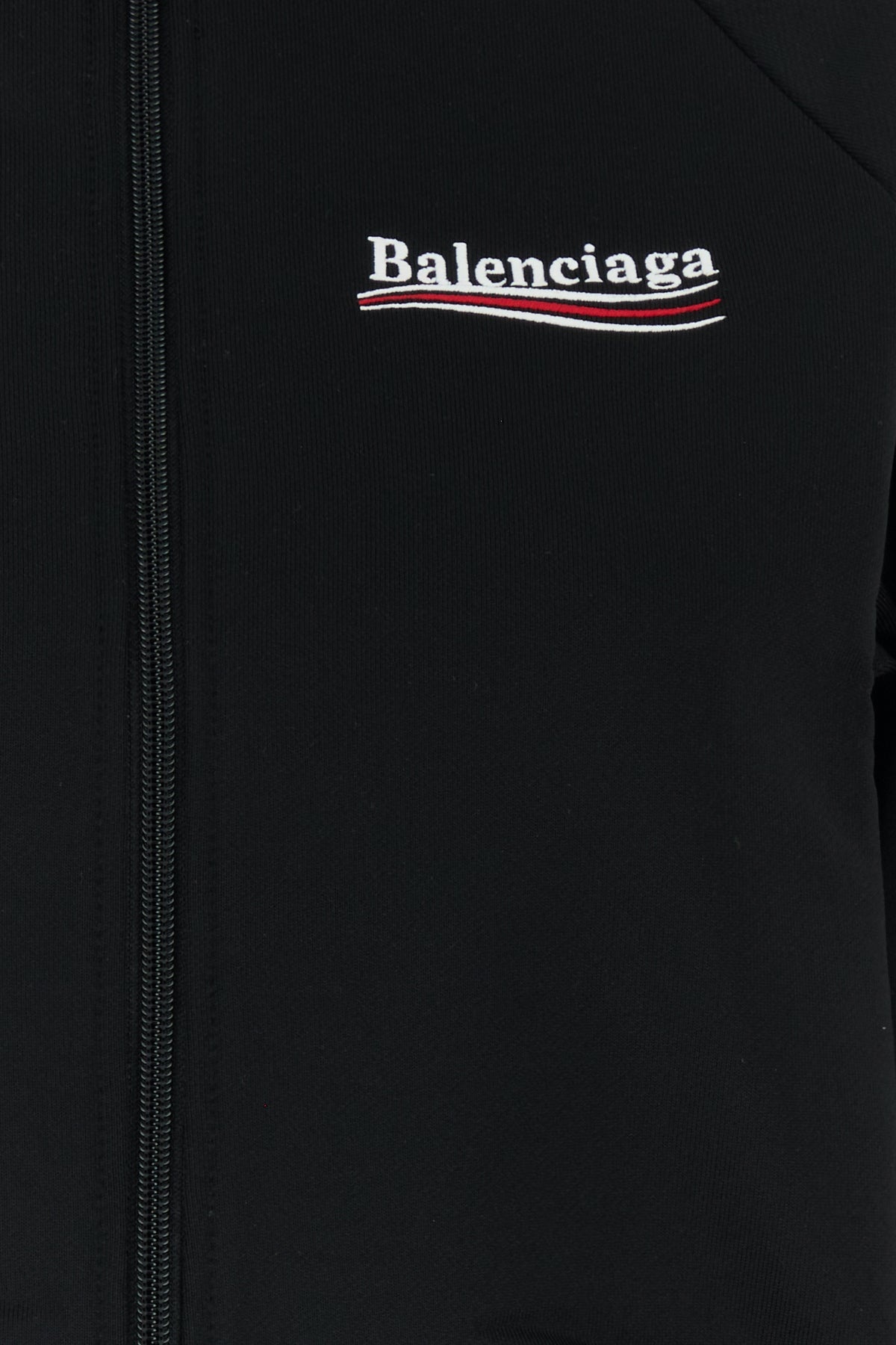 Black nylon ben sweatshirt - 3