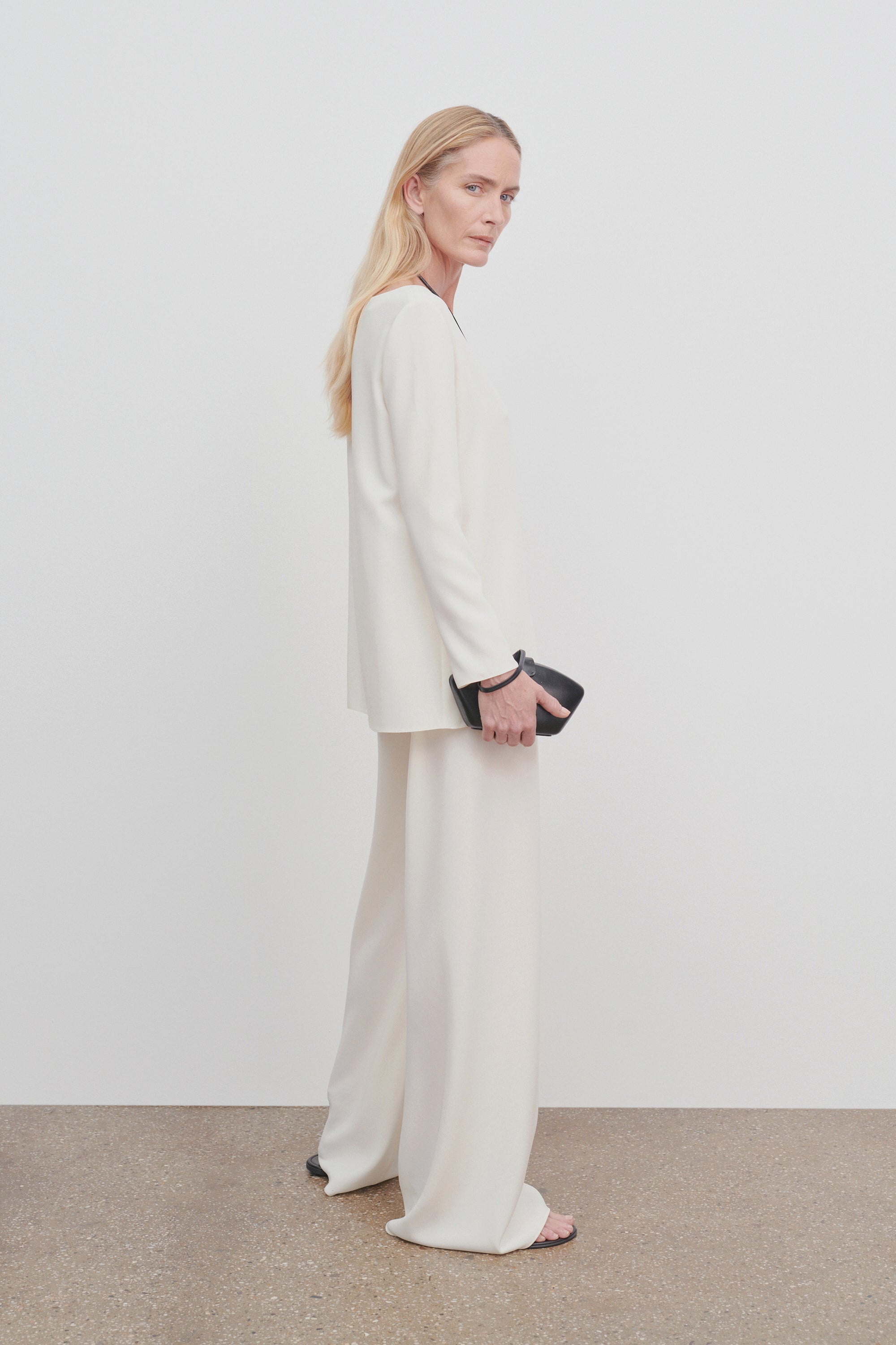 The Row Gala Pant in Cady | REVERSIBLE