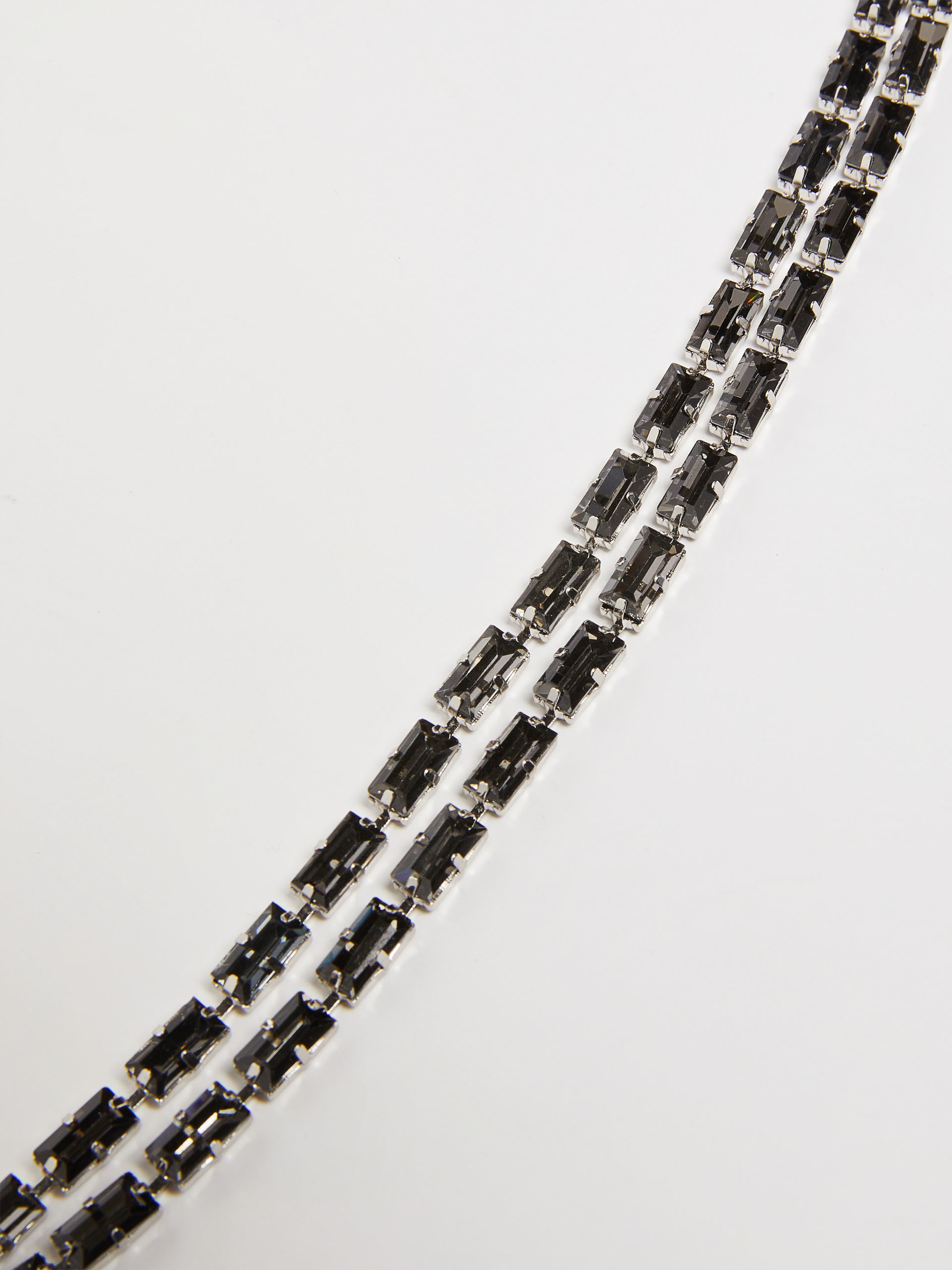 GIOIELLO Crystal-embellished leather belt - 3
