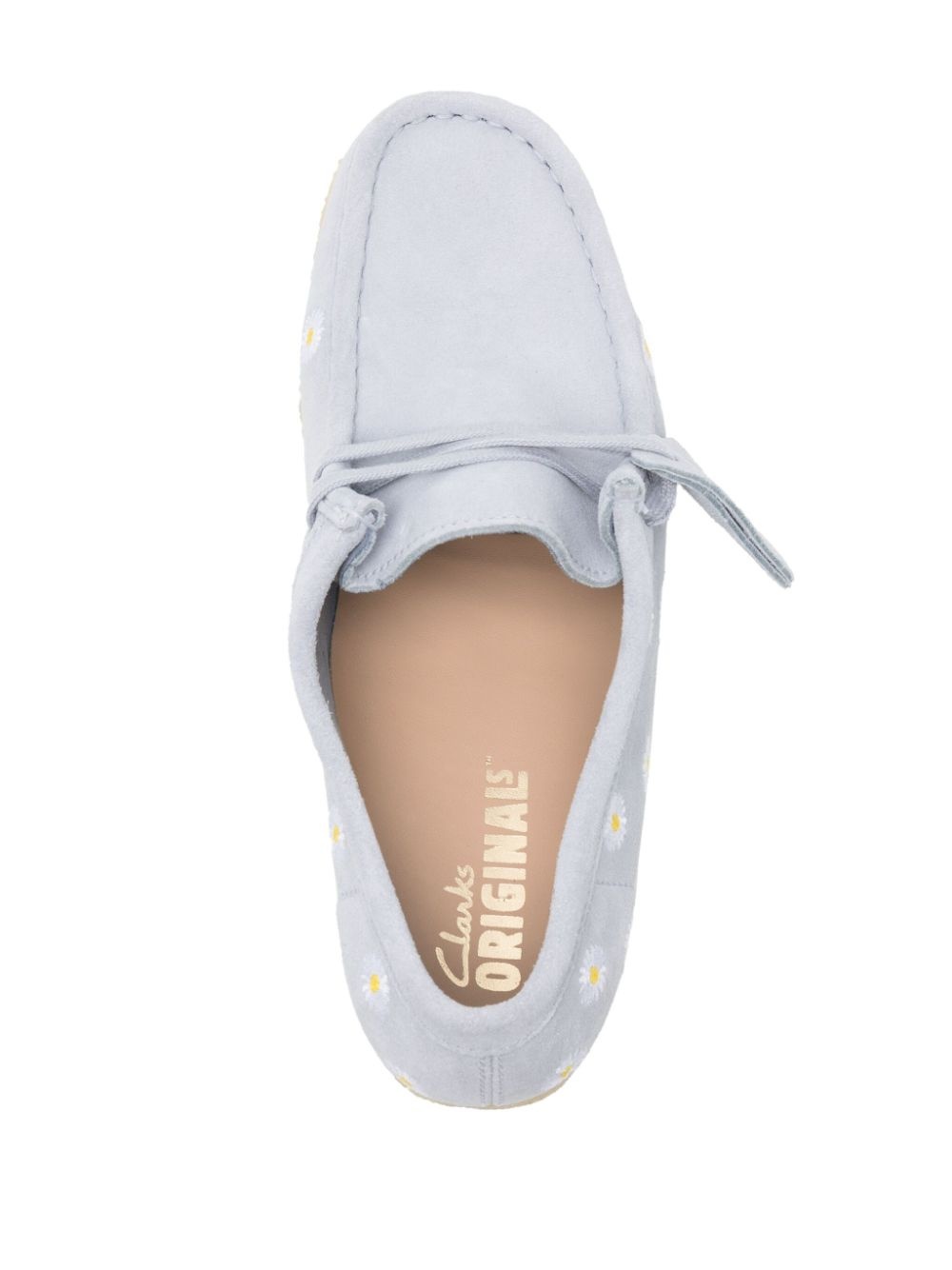 Wallabee suede lace-up shoes - 4