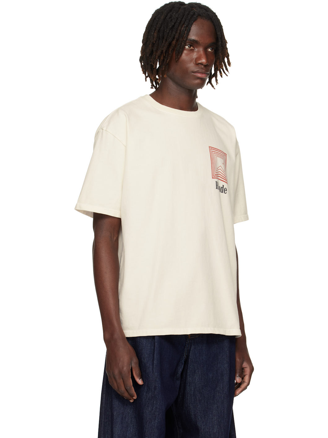 Off-White Chevron Logo Repeat T-shirt - 2