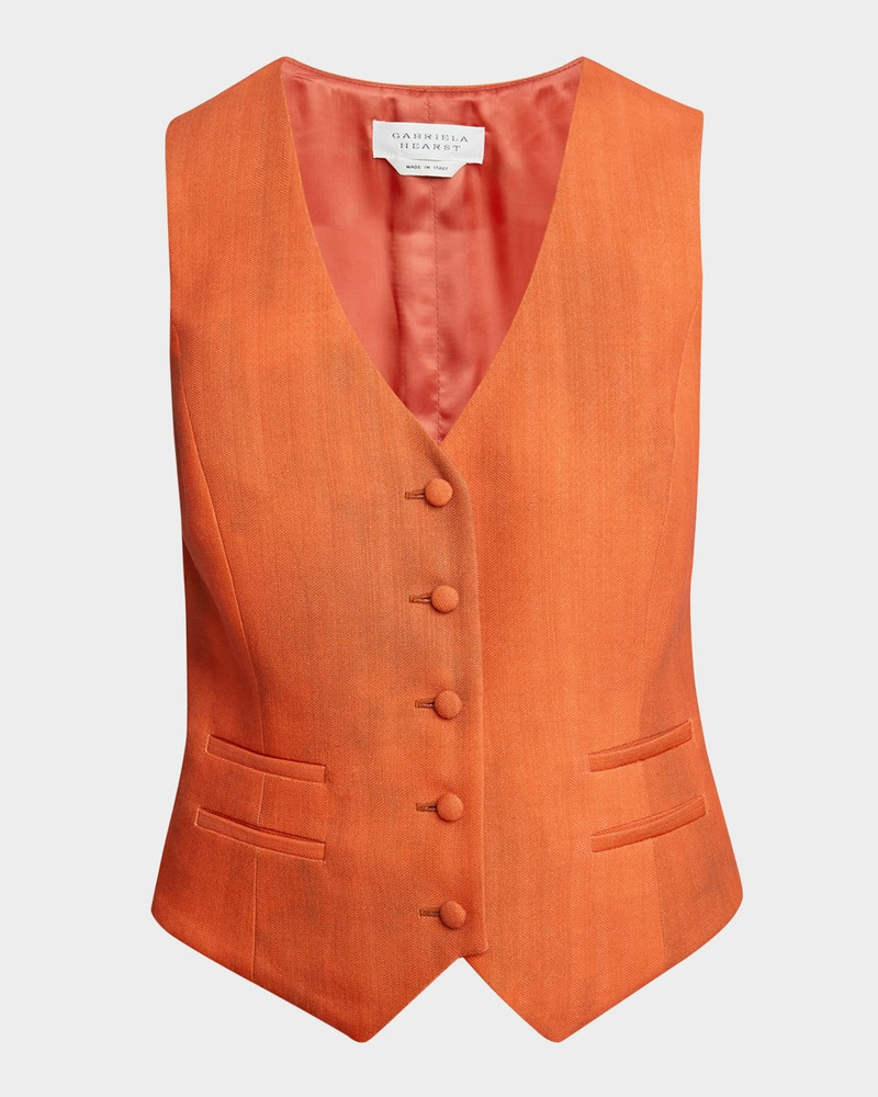 Coleridge Single-Breasted Vest - 1
