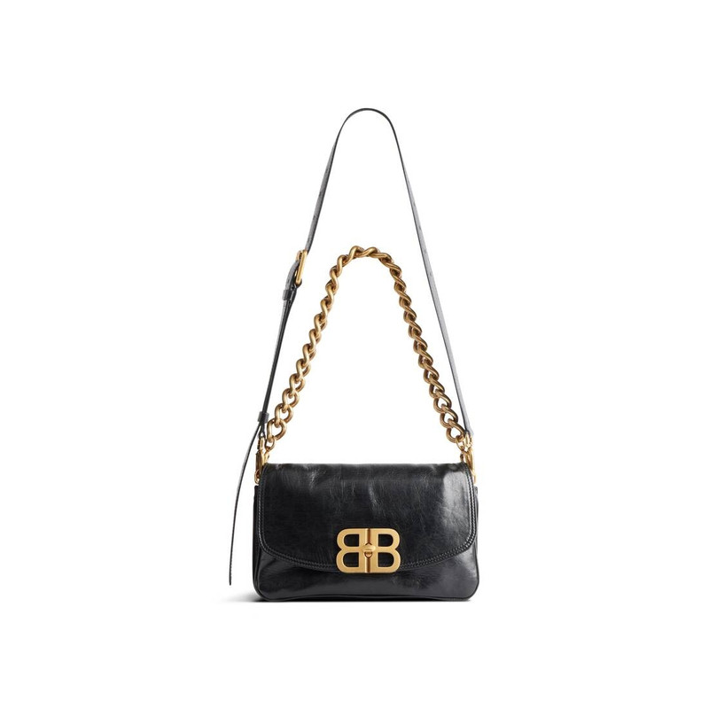 Women's Bb Soft Small Flap Bag  in Black 5