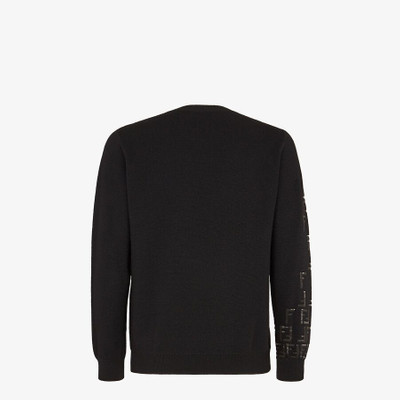 FENDI Black wool sweater outlook