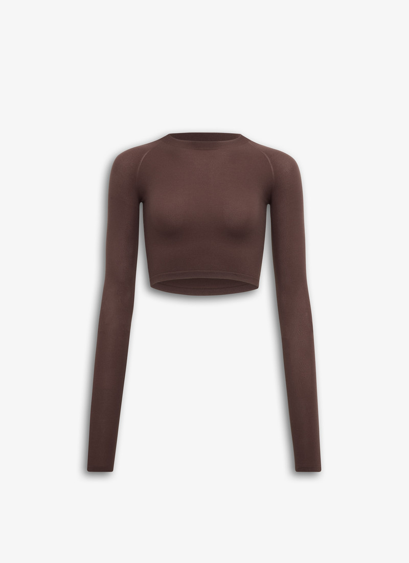 SECOND-SKIN KNIT TOP - 1