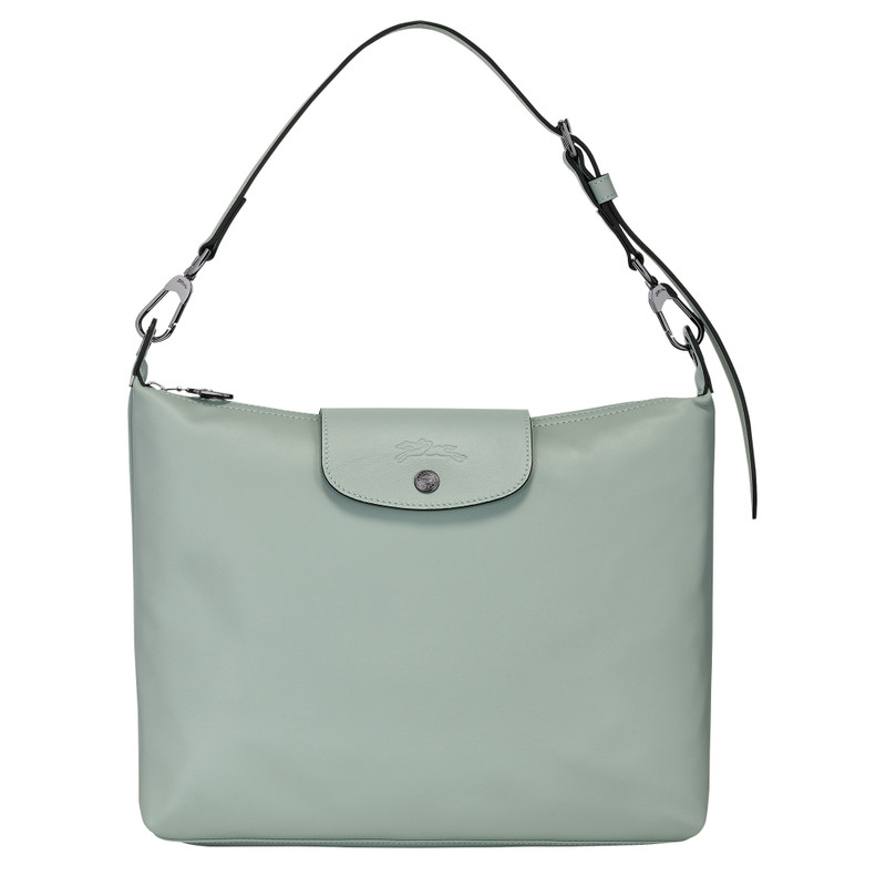 Le Pliage Xtra M Hobo bag Vervain - Leather 1