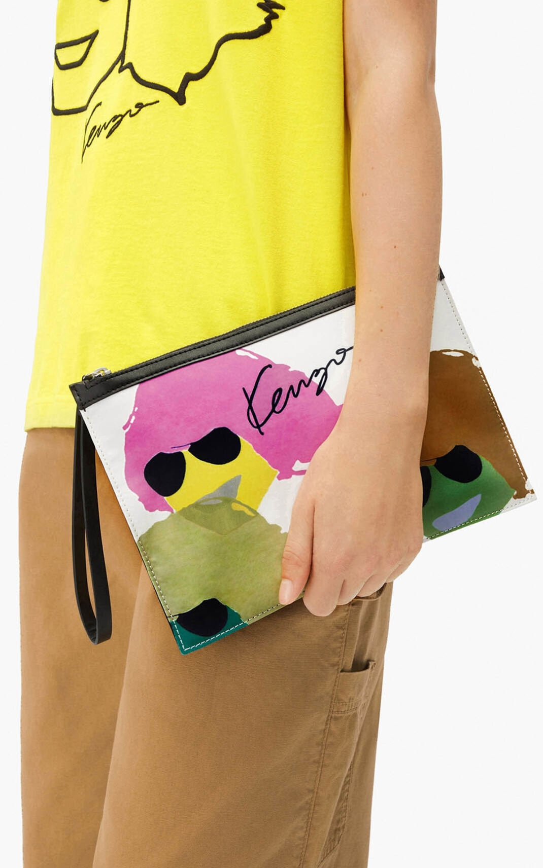 'KENZO Tribute' large clutch - 2