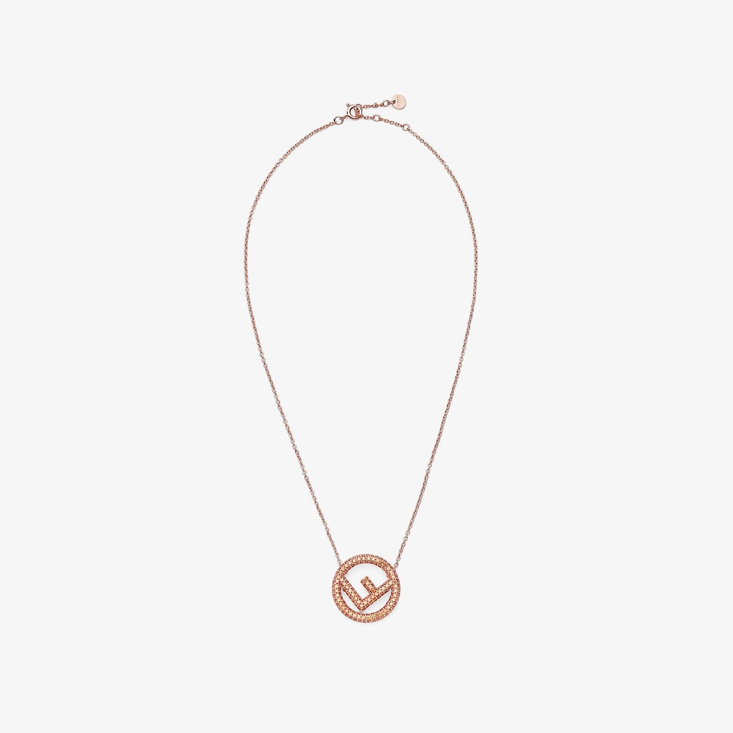 Rose-gold-color necklace - 1