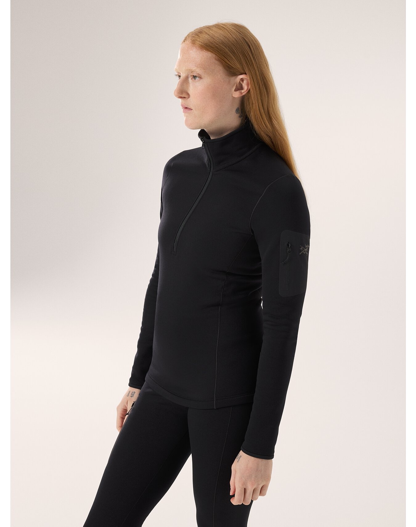 Rho Heavyweight Zip Neck - 3