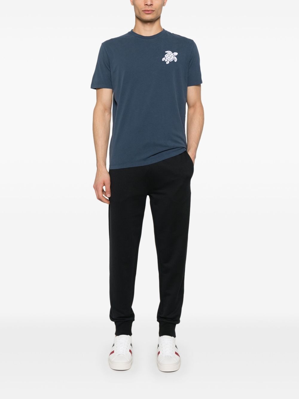 logo-embroidered T-shirt - 2