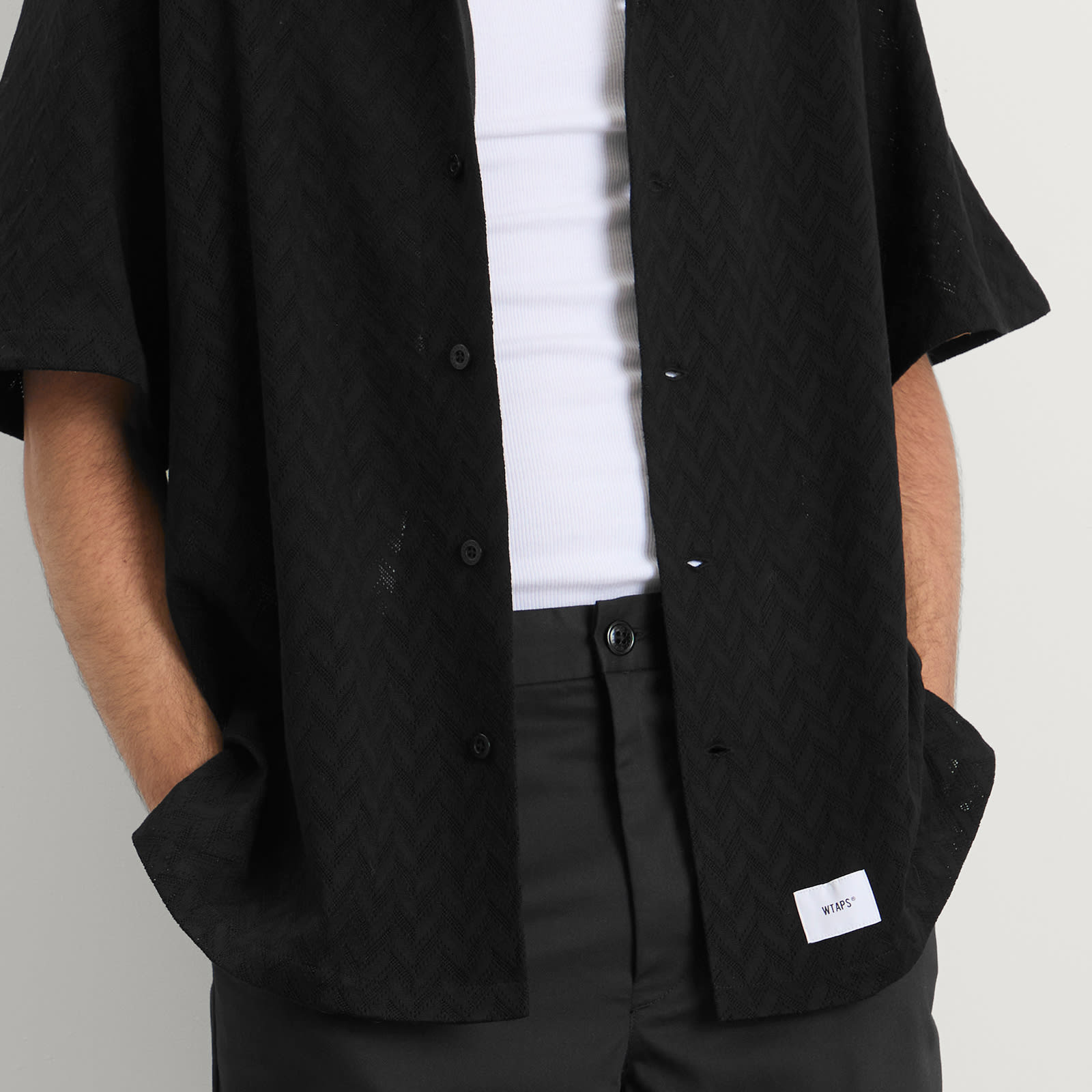 WTAPS Herringbone Textile Vacation Shirt - 5
