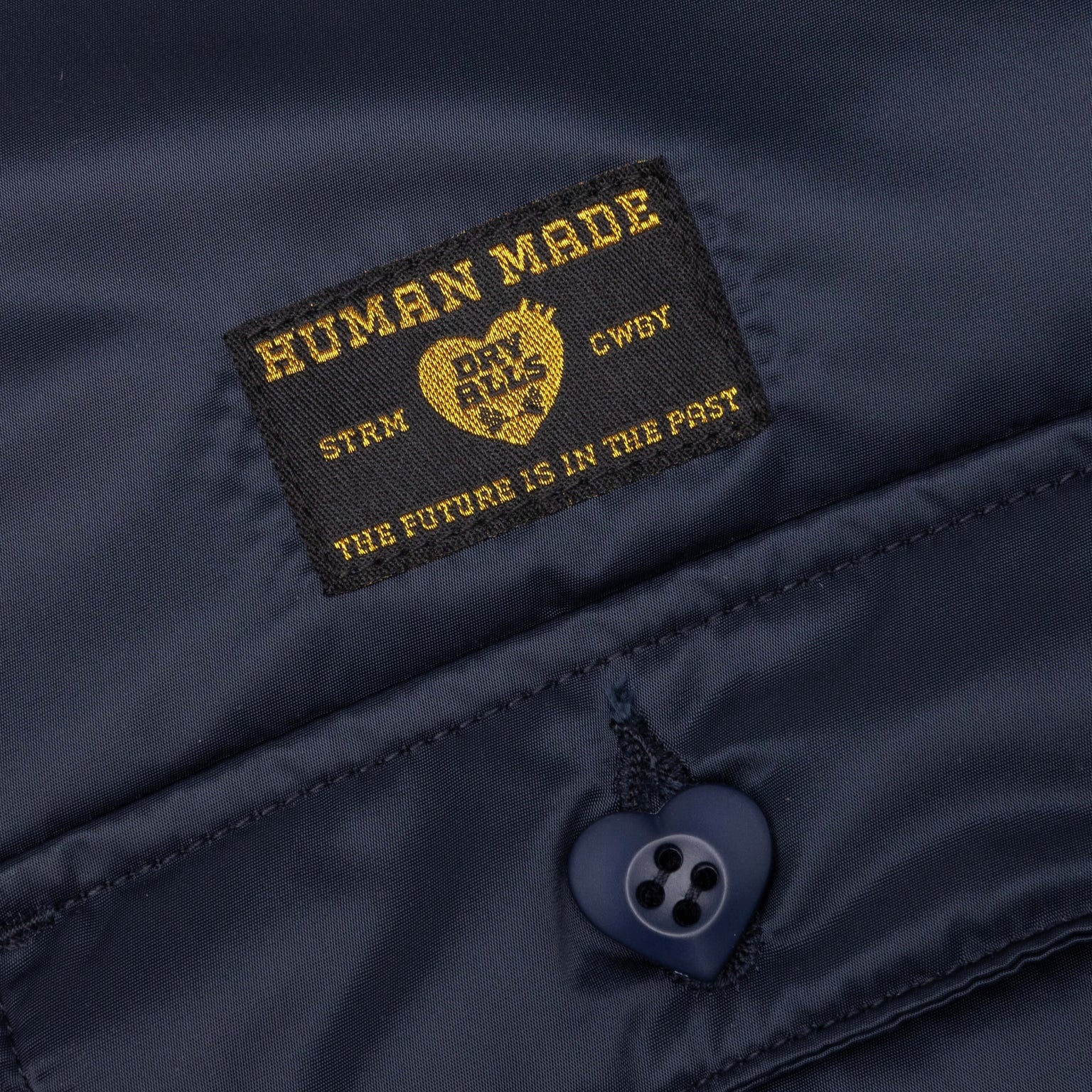 Human Made PADDED CPO SHIRT - NAVY | REVERSIBLE