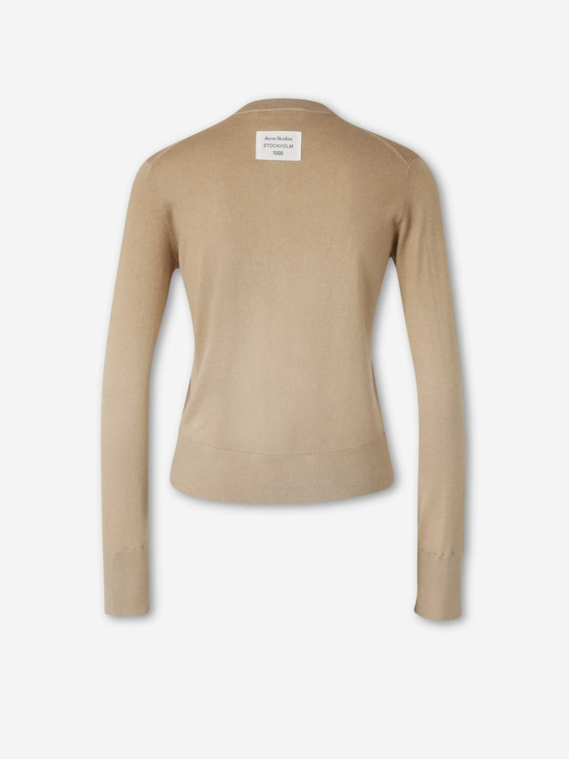 Acne Studios SILK LAYER CARDIGAN outlook