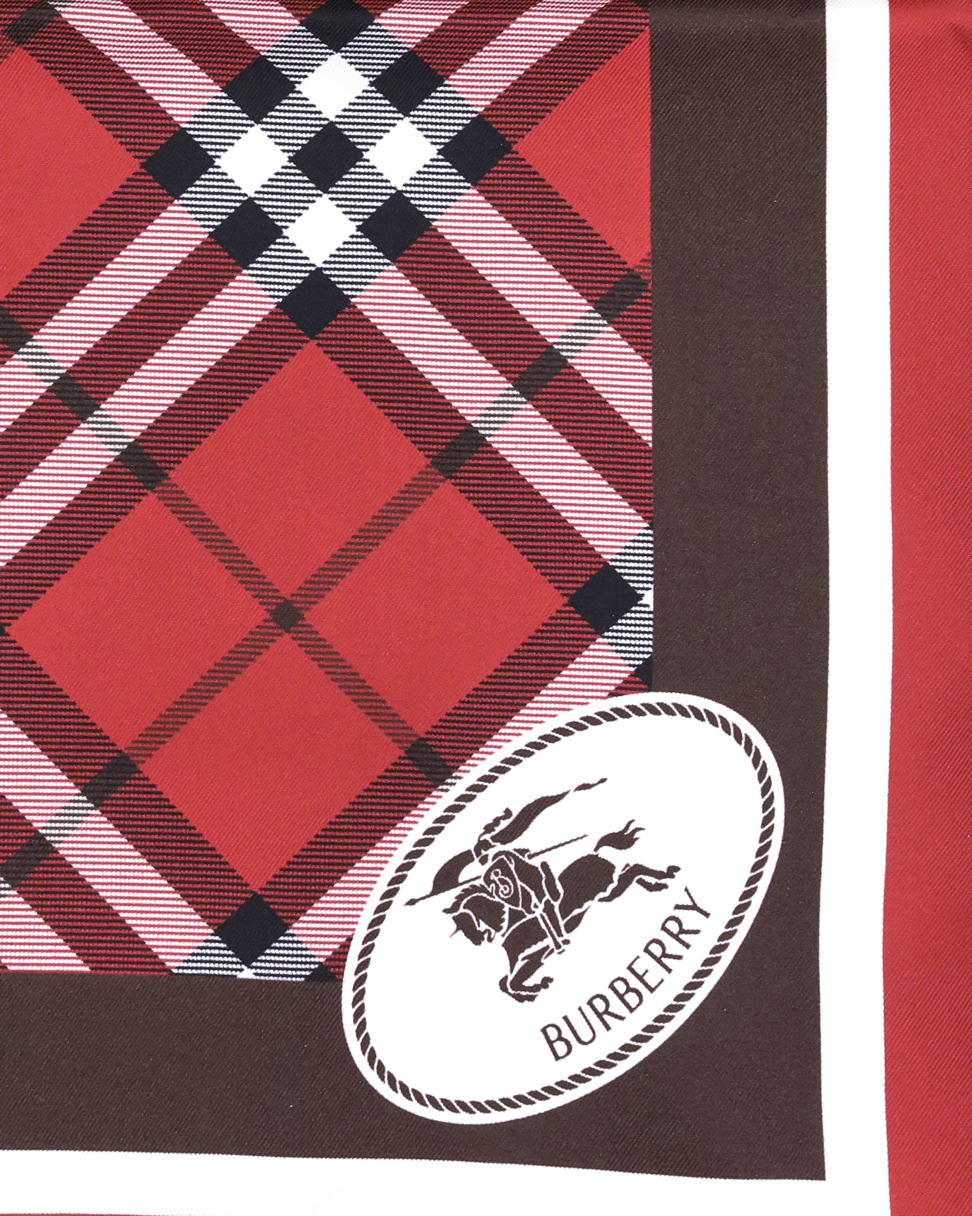 Silk check Scarf - 3