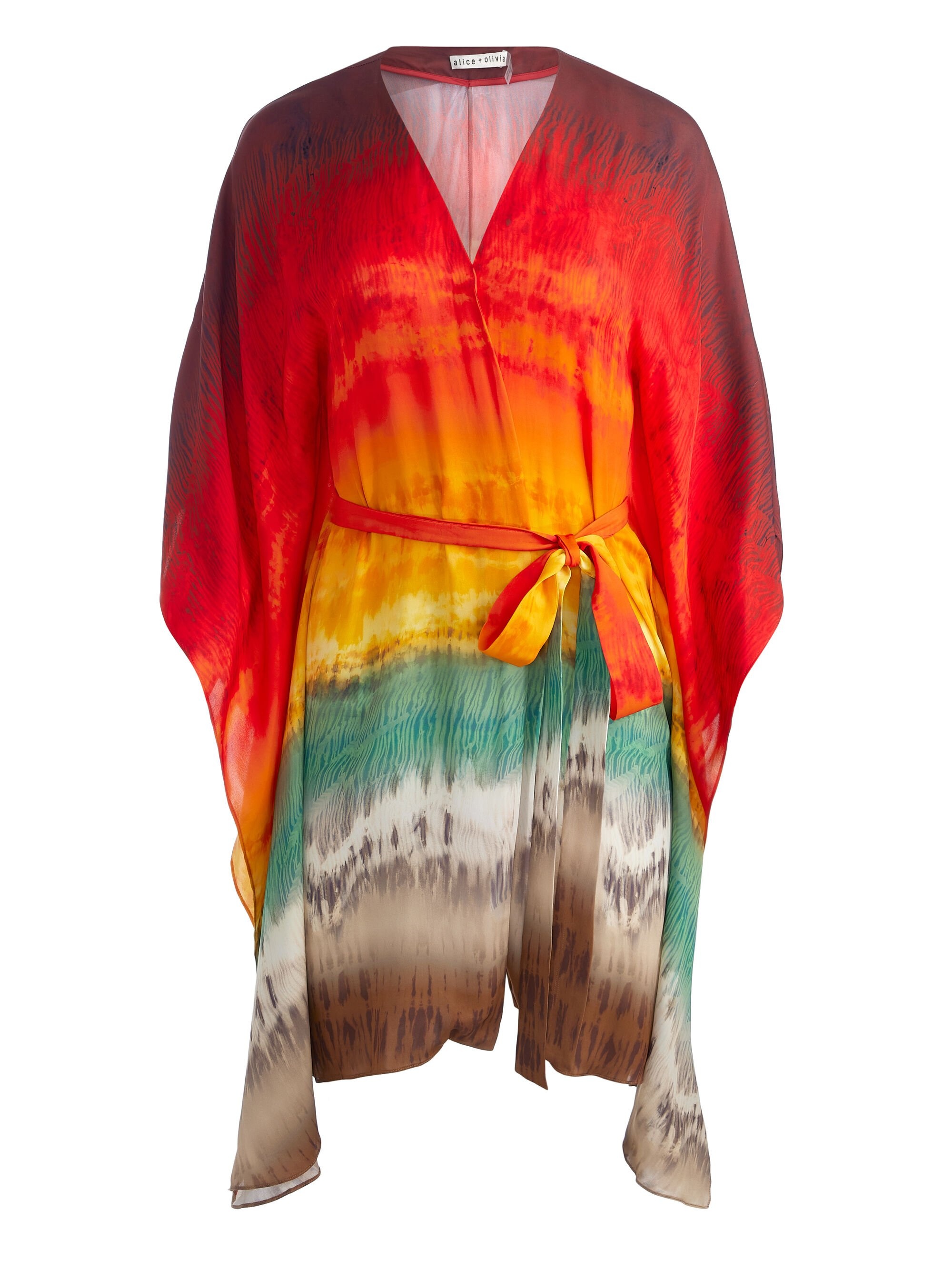 MARVA BELTED MINI KAFTAN - 7