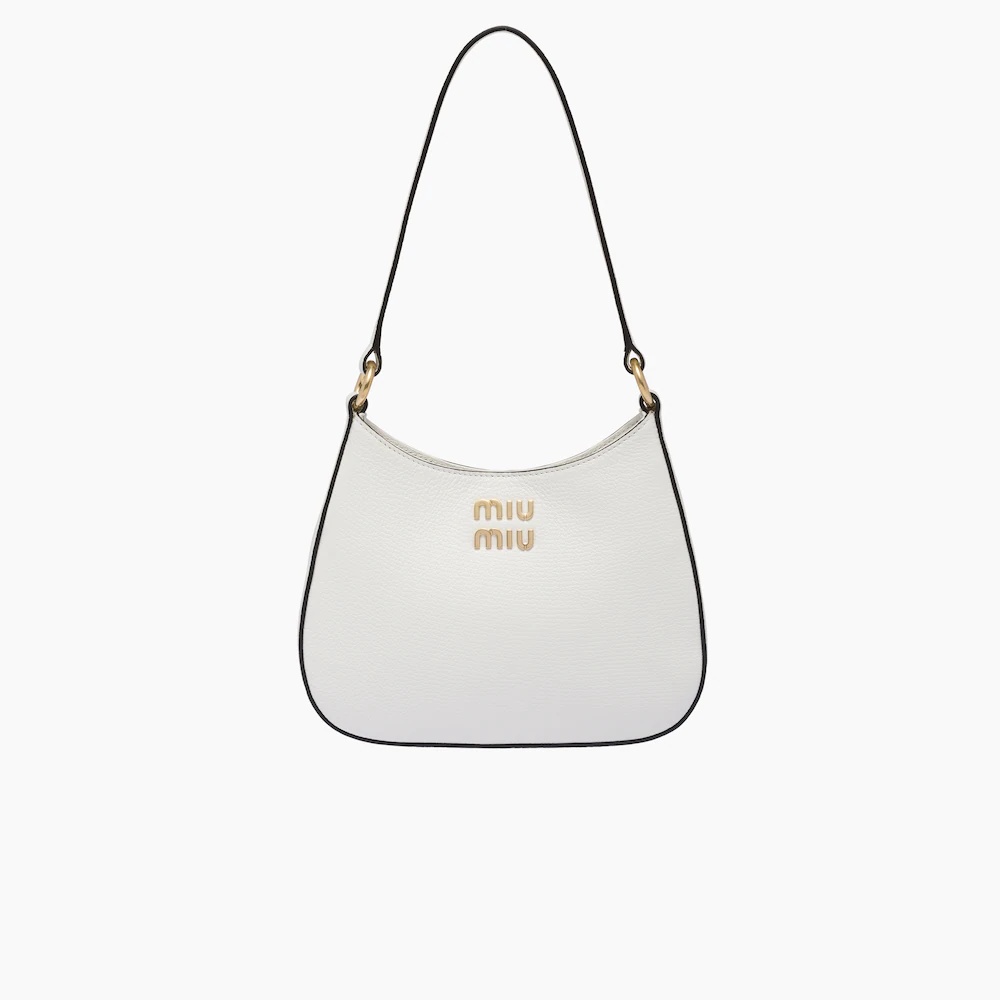 Madras leather shoulder bag - 1
