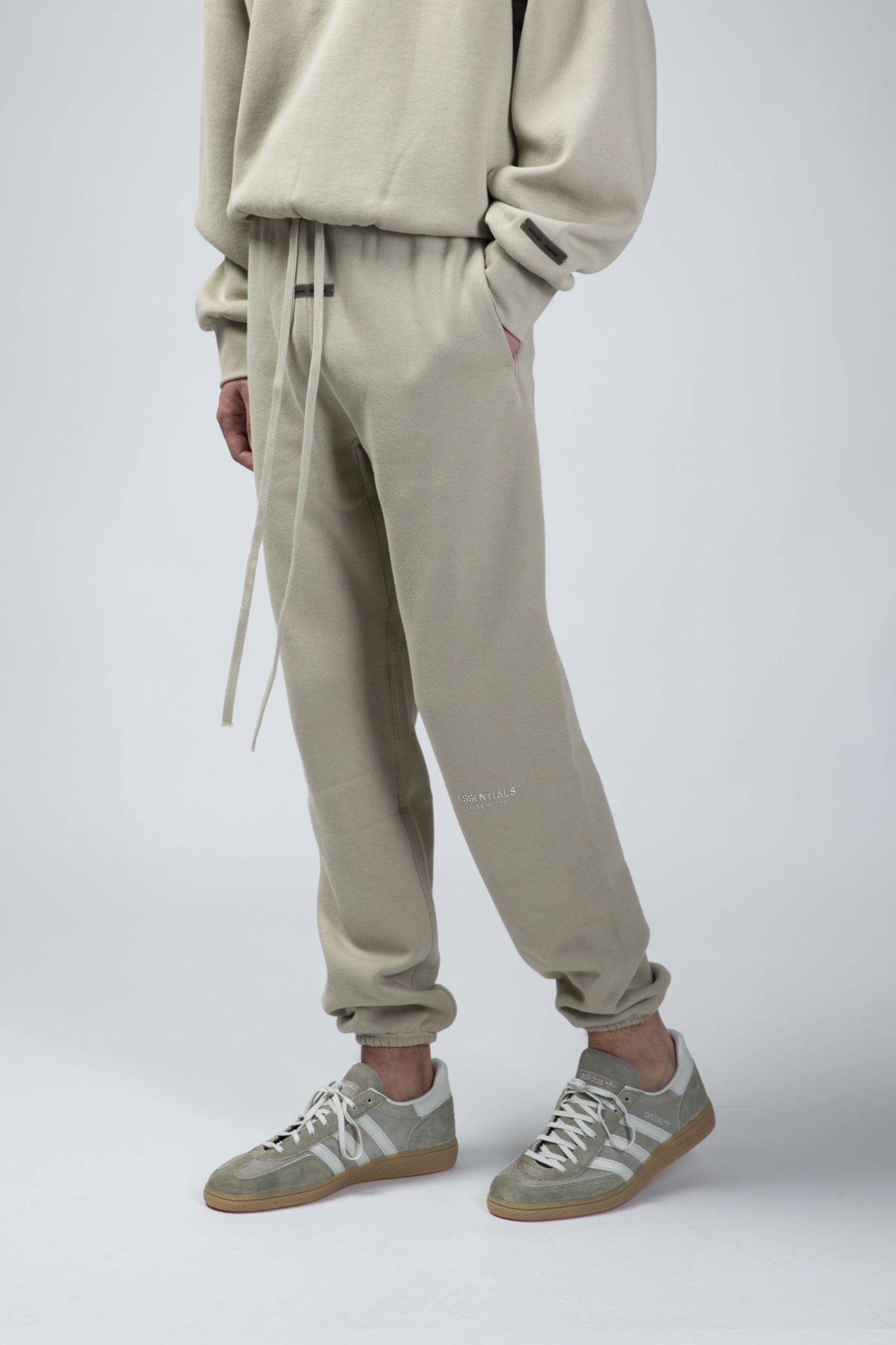 Vintage Fleece Sweatpant Abbey Stone - 3