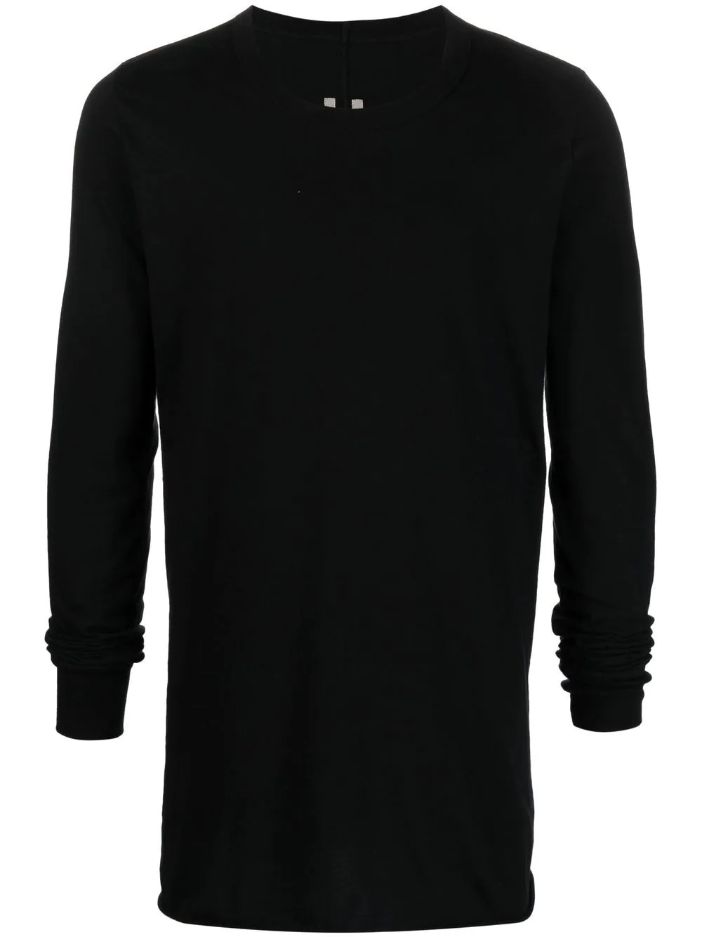 crew neck long-sleeved T-shirt - 1