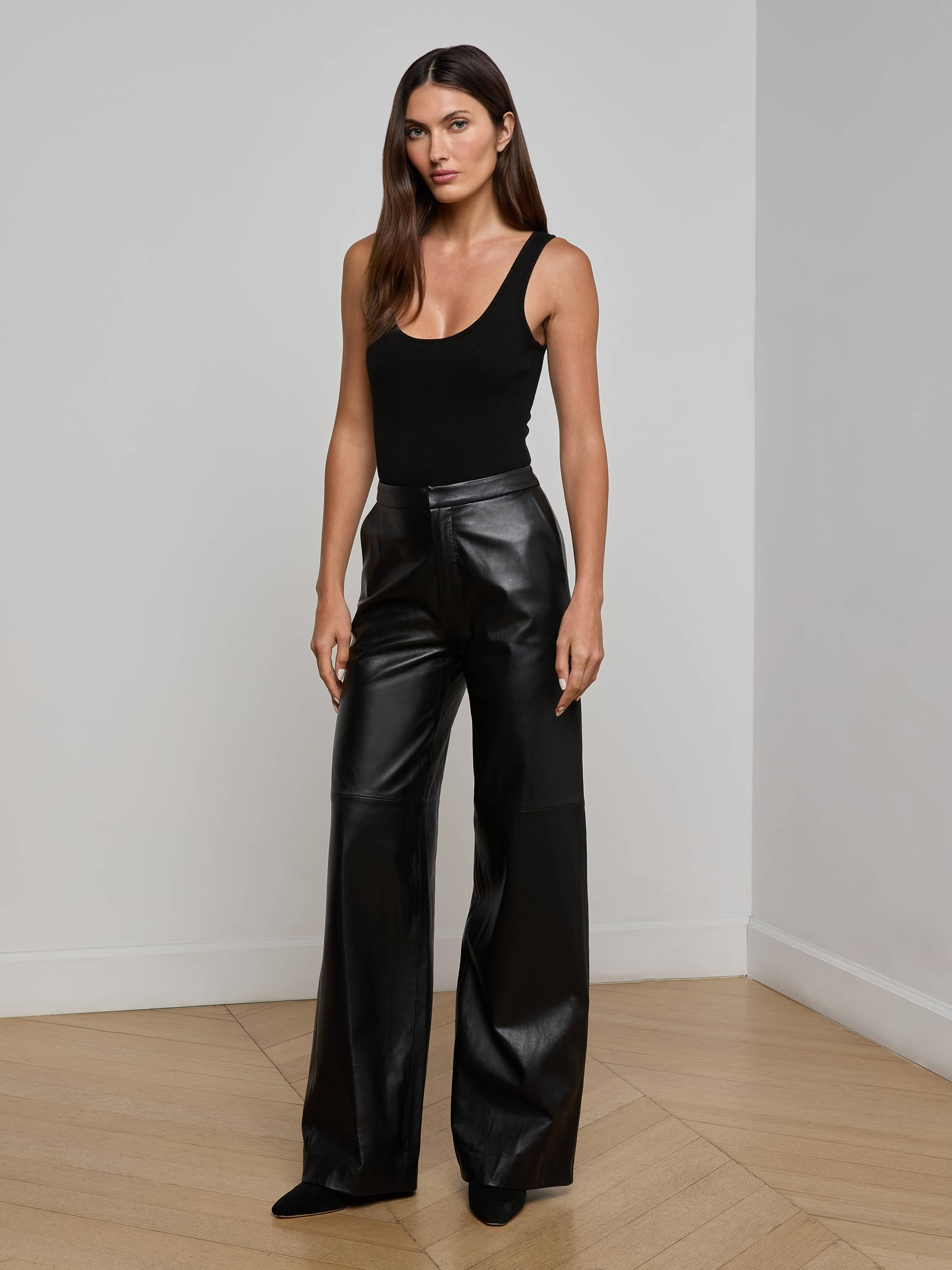 Livvy Leather Trouser - 2
