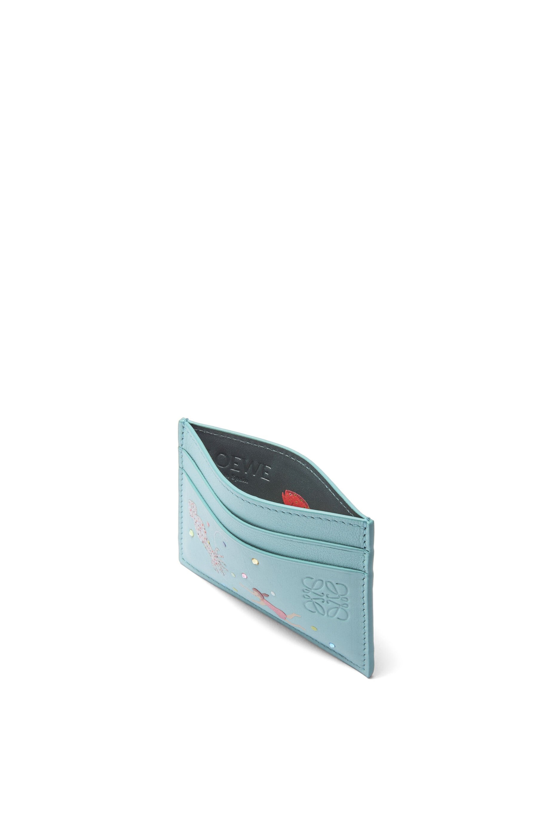 Squid plain cardholder in nappa calfskin - 3