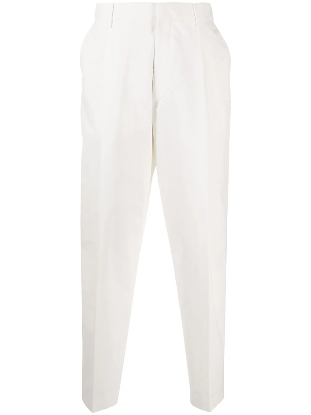 mid-rise tapered trousers - 1