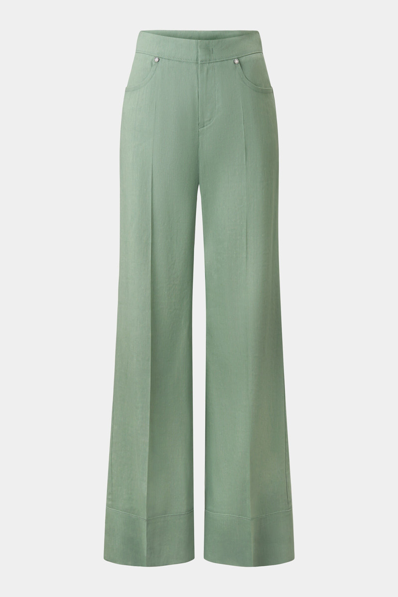 Rayen Marlene trousers in Eucalyptus 1