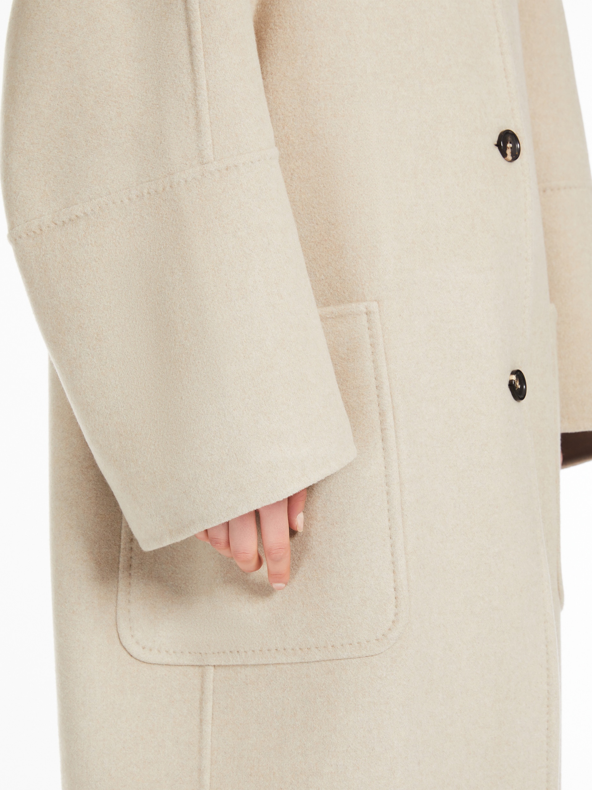 ALBUM1234 Cashmere cardigan coat - 5