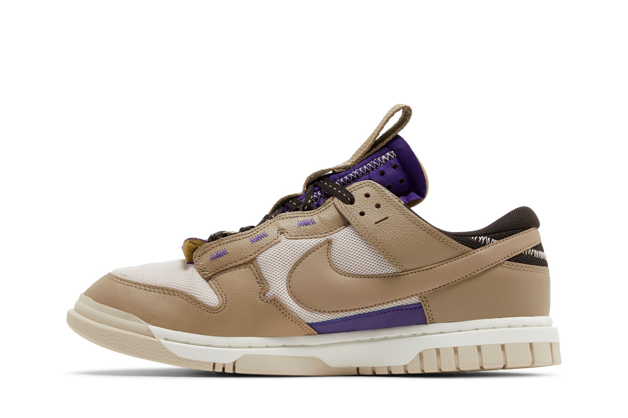 Air Dunk Jumbo 'Light Orewood Field Purple' - 3