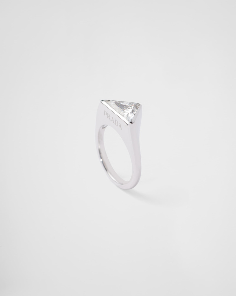 Eternal Gold ring in white gold with laboratory-grown diamond 3