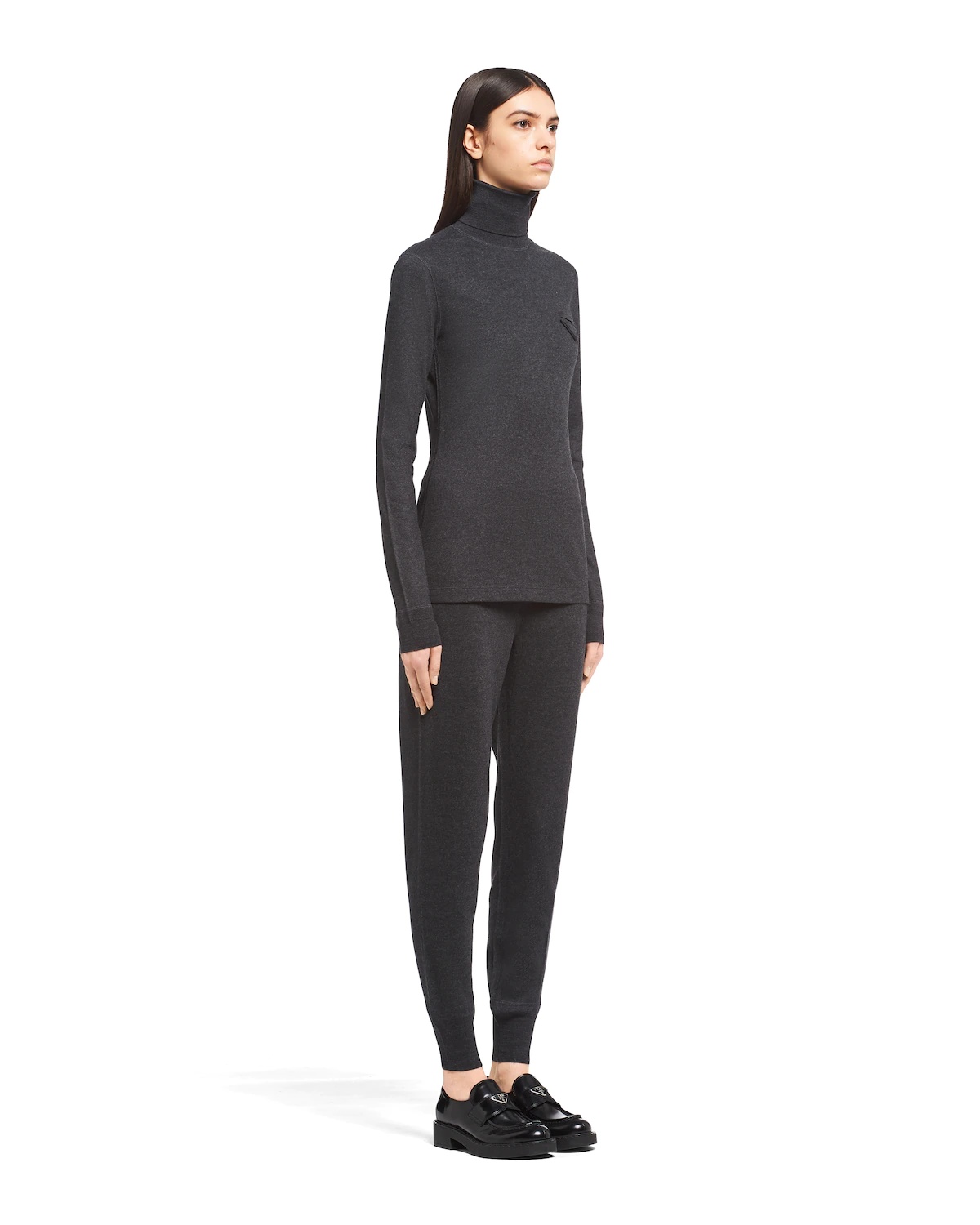 Jersey turtleneck sweater - 3