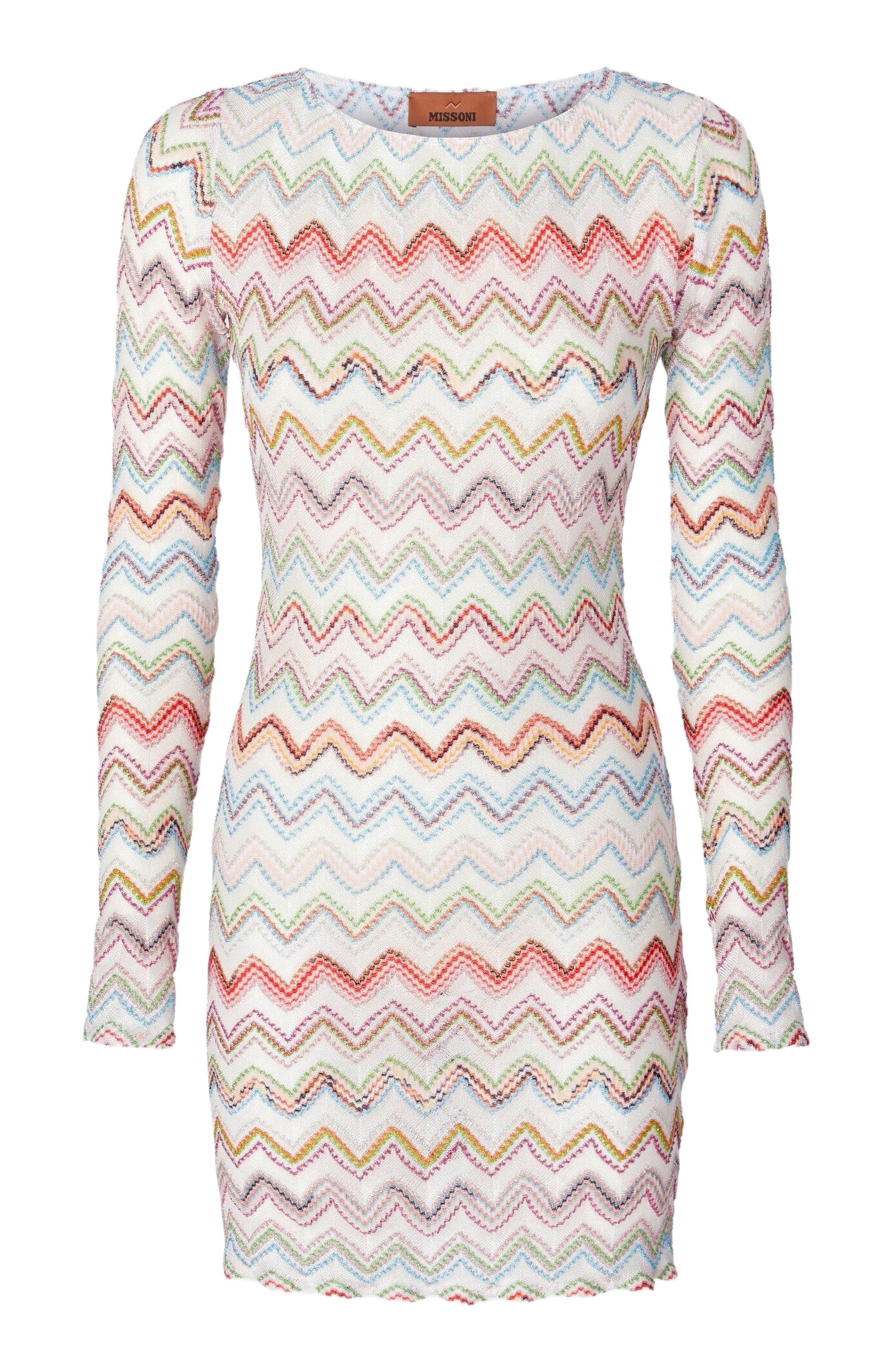 Missoni Short Cover-up Dress With Zig Zag Lamé 3d in Multicoloured at Nordstrom - 5