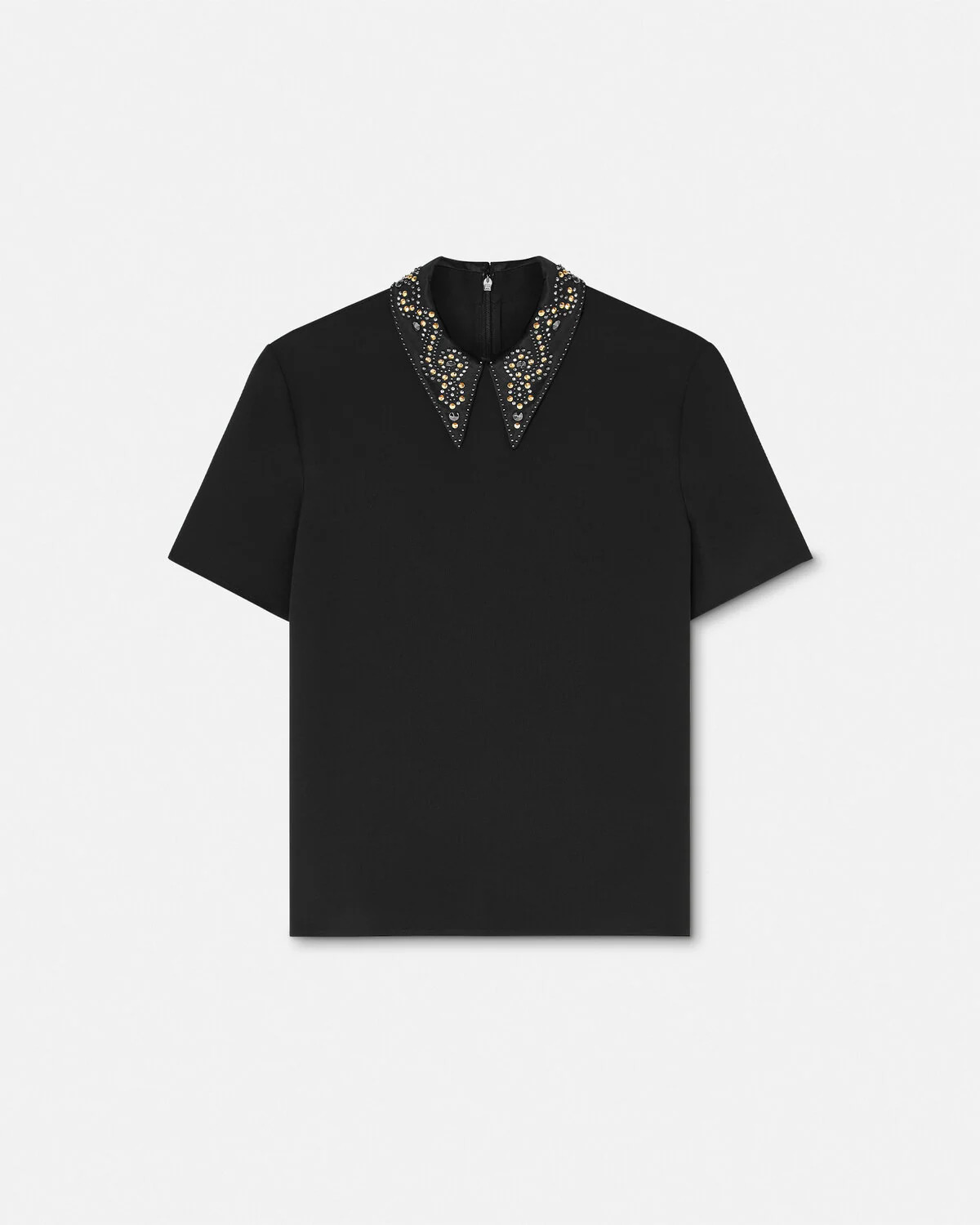Studded Envers-Satin Top - 1