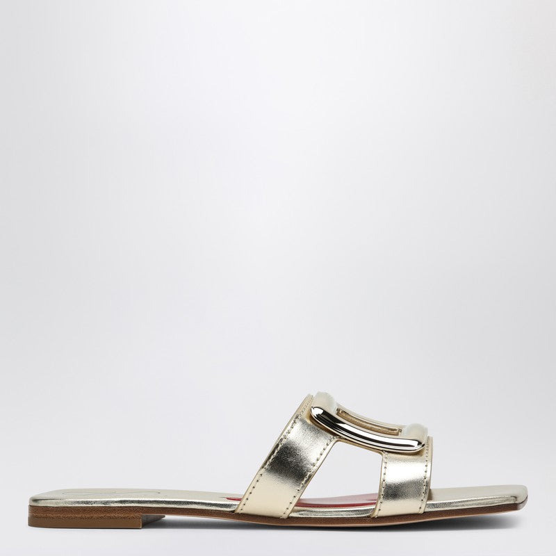BELLE VIVIER GOLD SLIPPER - 1