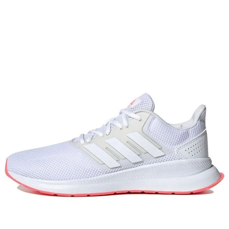 (WMNS) adidas neo Runfalcon White/Pink FW5142 - 1