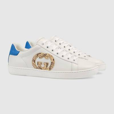 GUCCI Women's Ace sneaker with Interlocking G outlook