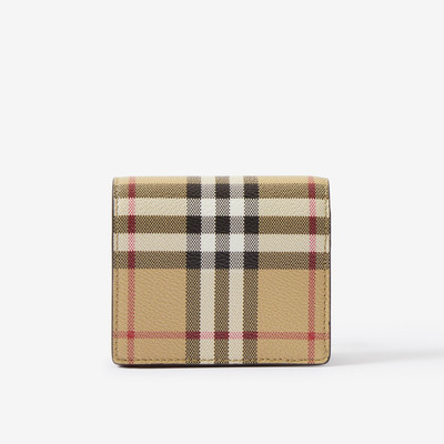 Burberry Check Small Folding Wallet outlook