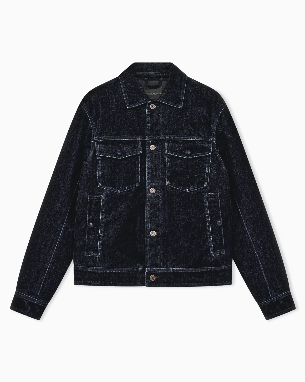 FLOCKED DENIM JACKET SIGNATURE CAPSULE - 1