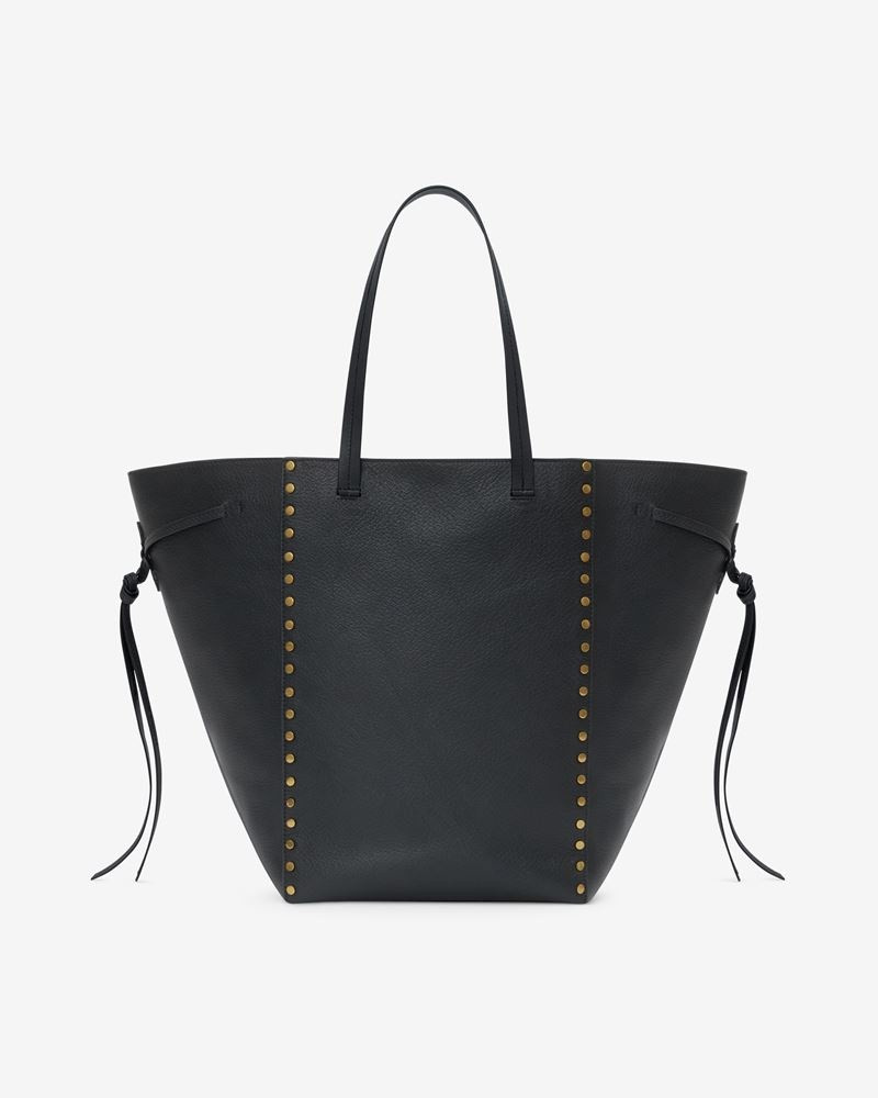 Isabel Marant OSKAN LEATHER TOTE BAG outlook