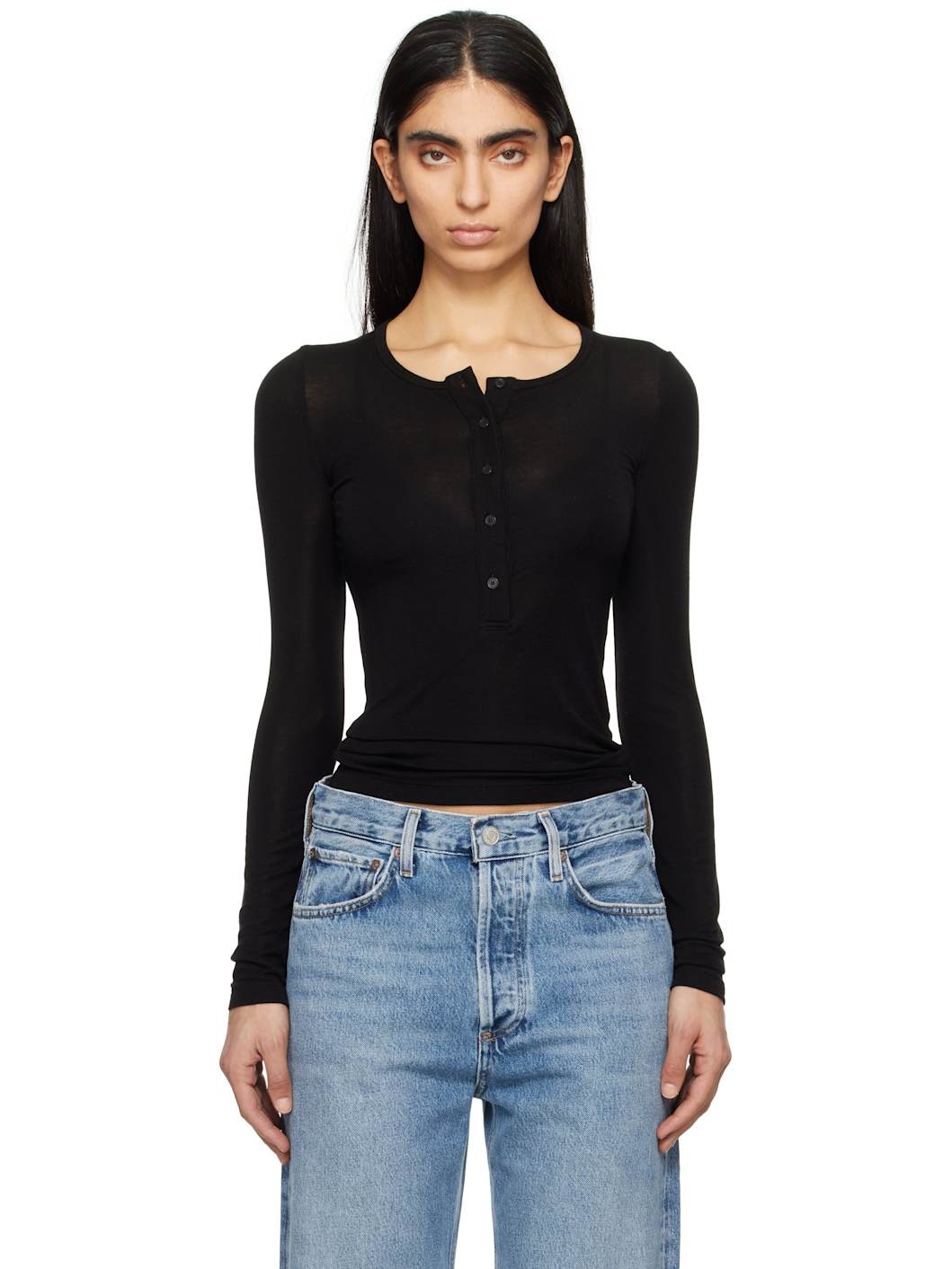 Black Faustine Henley - 1