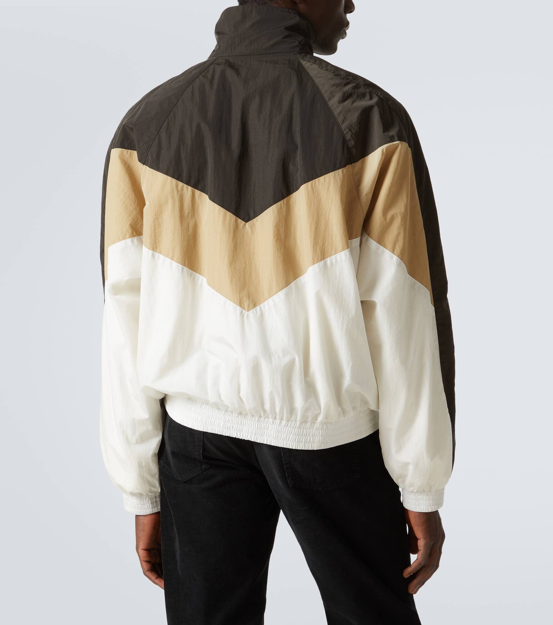 Teddy chevron bomber jacket - 4